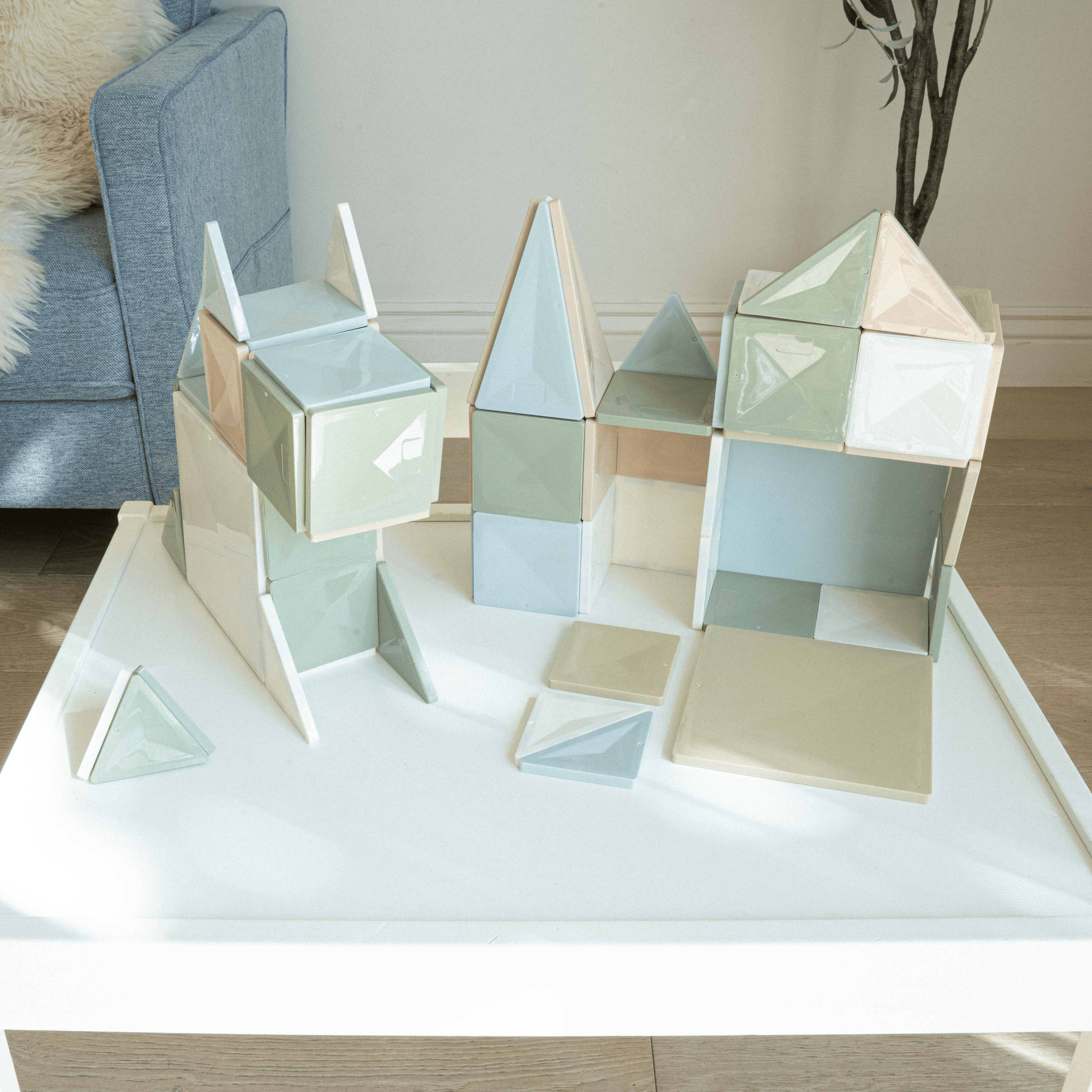 Magnetic Tile Play Set