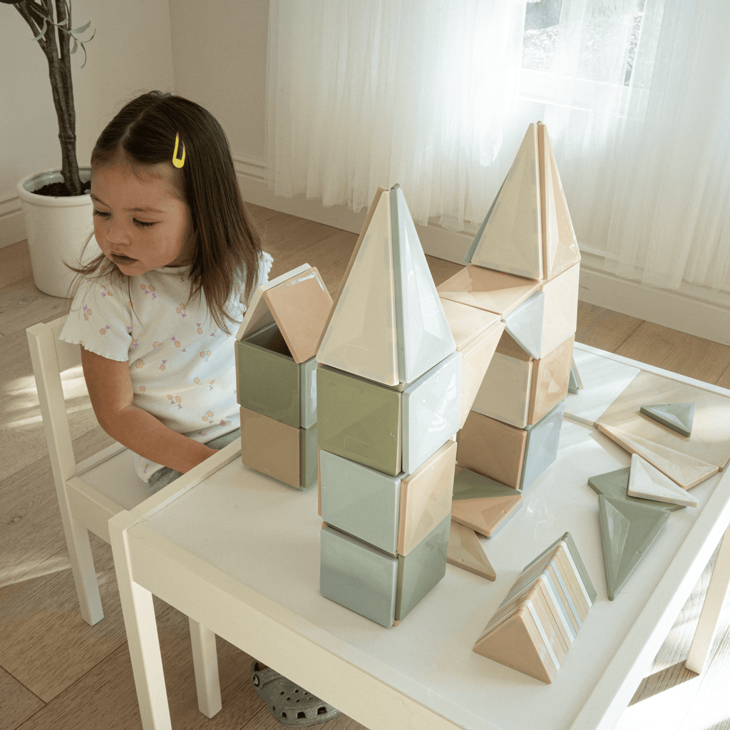 Magnetic Tile Play Set