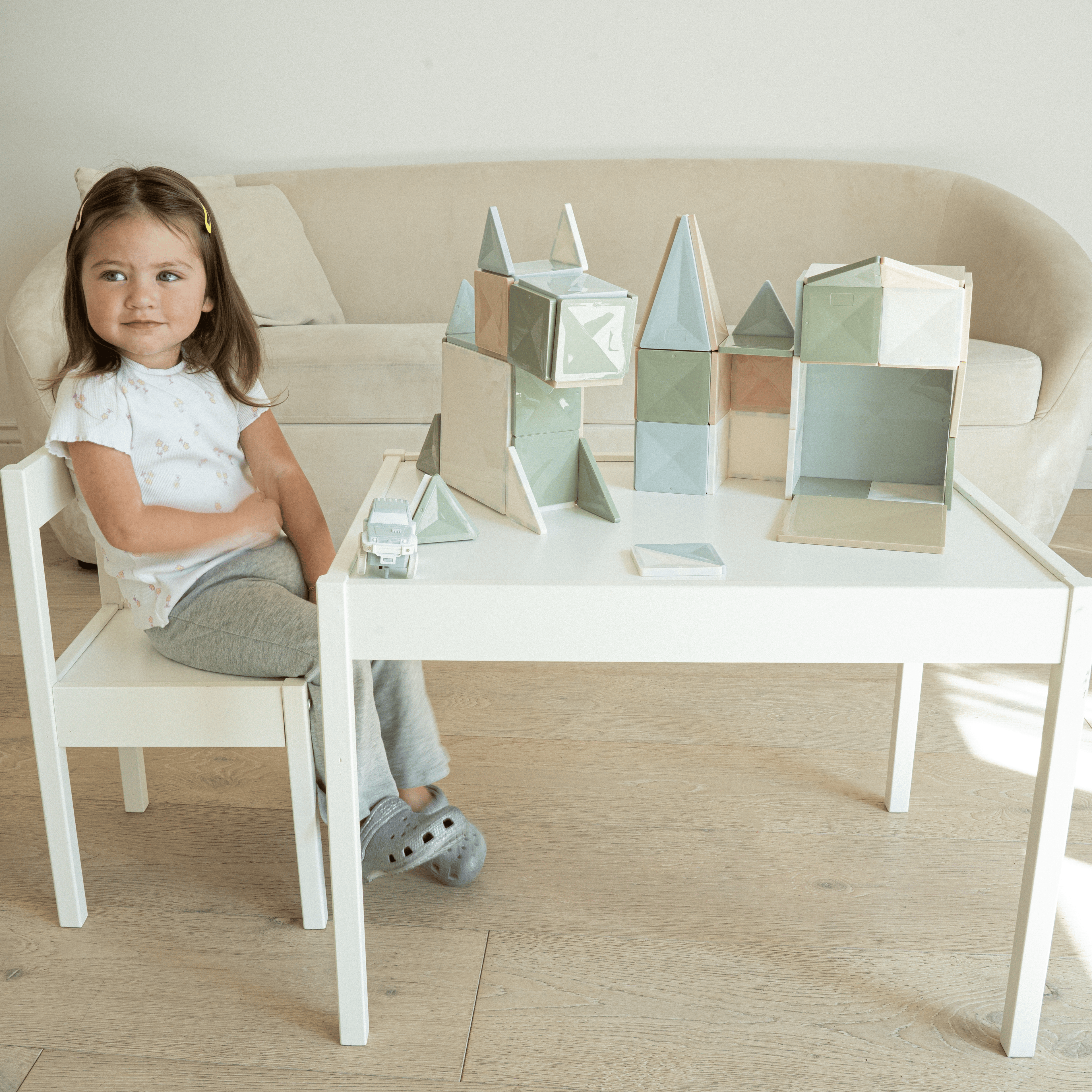 Magnetic Tile Play Set