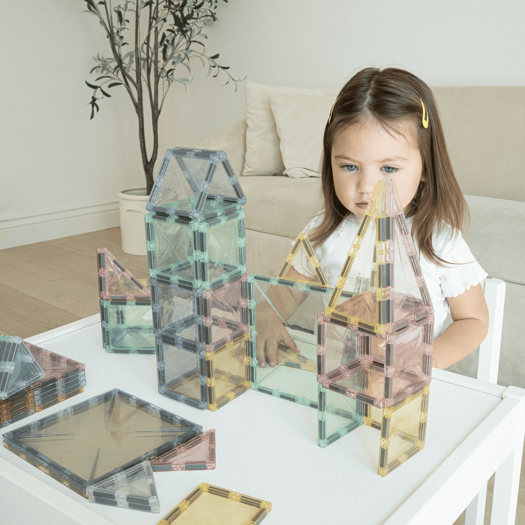 Magnetic Tile Play Set